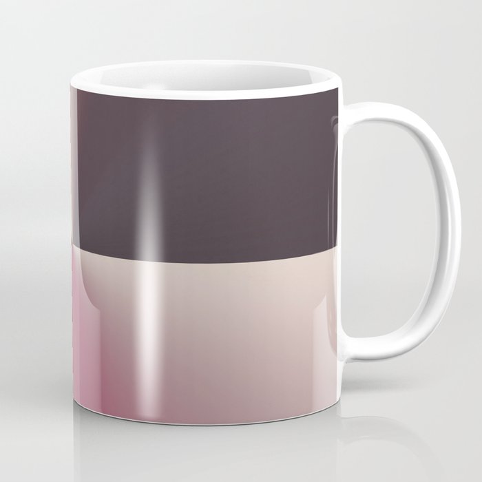 Line Gradient / Vanilla Wafer & Thunder Purple Coffee Mug Gallery Image 1