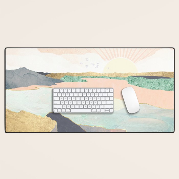 Sunrise Beach Desk Mat Gallery Image 1