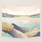 Sunrise Beach Wall Tapestry Gallery Image 4