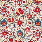 Bokhara  Antique Uzbek Suzani Embroidery Print Coffee Mug Gallery Image 2
