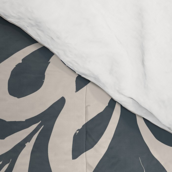 Dark Faux Tile Comforter Gallery Image 4