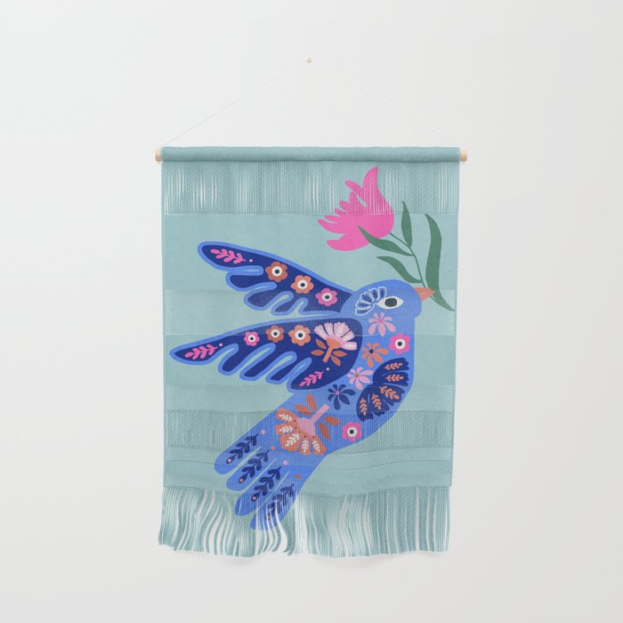 Bird and Bloom Wall Hanging Gallery Image 1