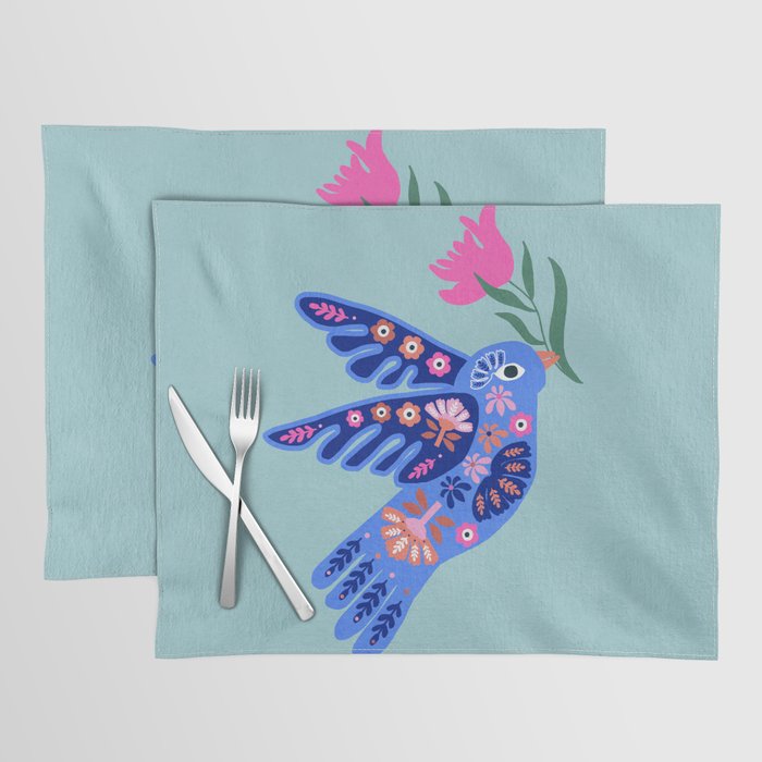 Bird and Bloom Placemat Gallery Image 1