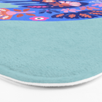 Bird and Bloom Bath Mat Gallery Image 3