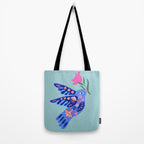 Bird and Bloom Tote Bag Gallery Image 2