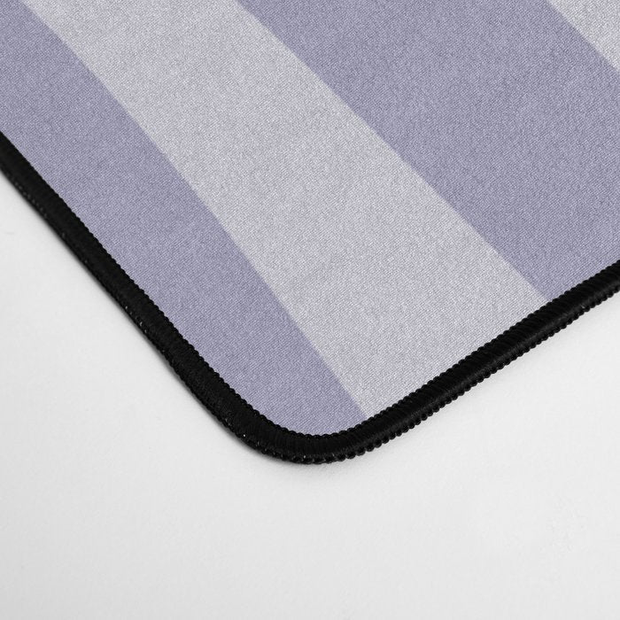 Retro Liquid Swirl Abstract in Double Light Purple Desk Mat Gallery Image 4