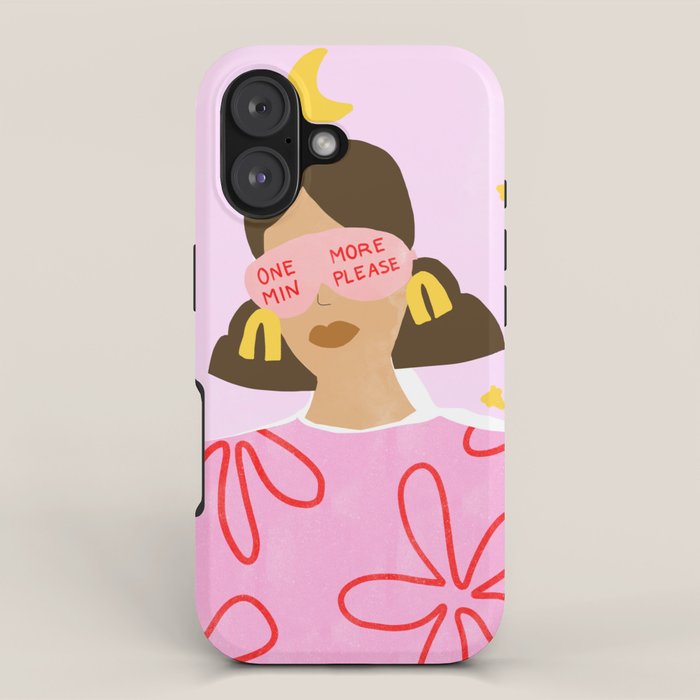 One More Minute Please iPhone Case Gallery Image 1