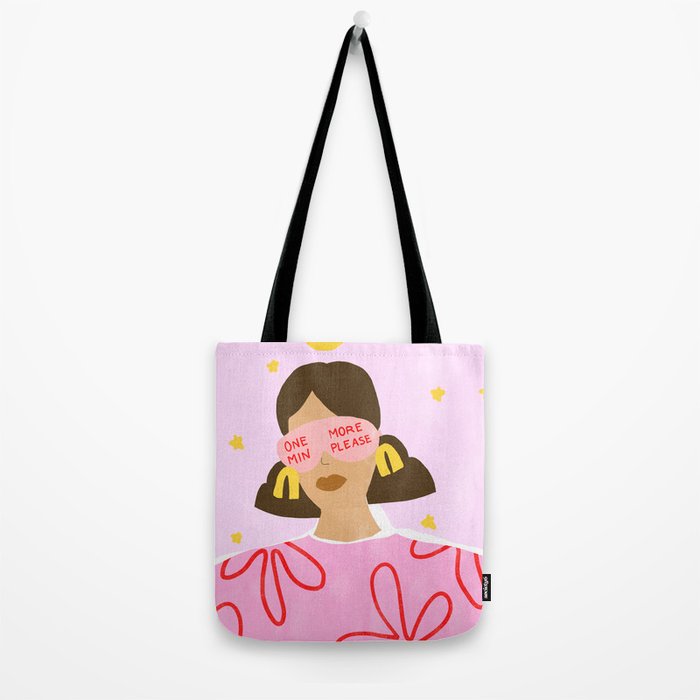 One More Minute Please Tote Bag Gallery Image 2