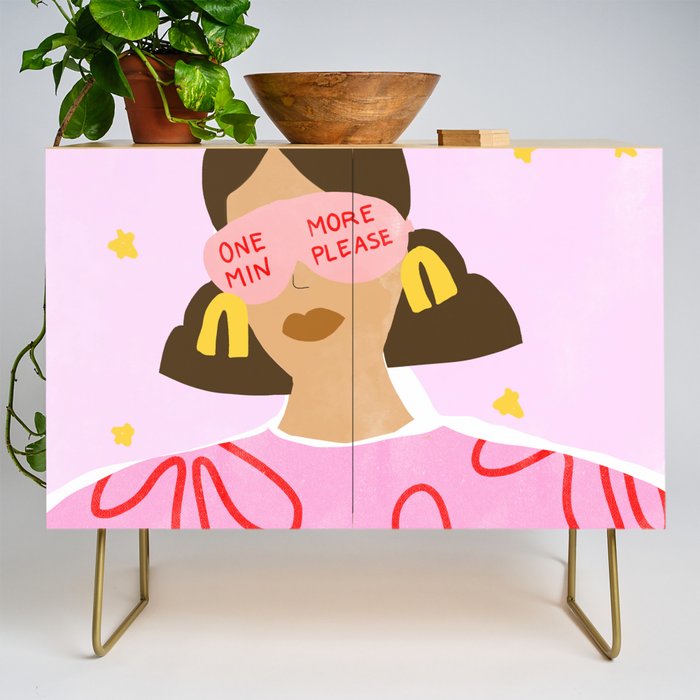 One More Minute Please Credenza Gallery Image 1