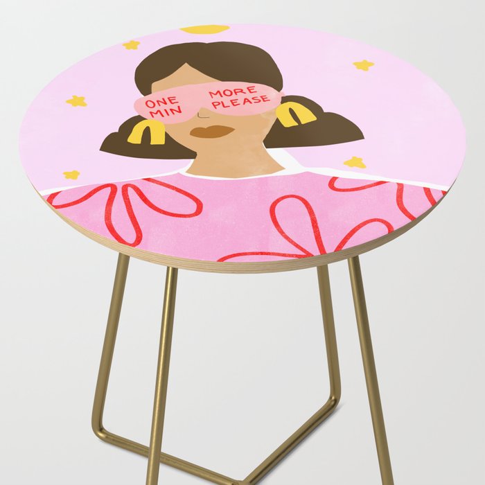 One More Minute Please Side Table Gallery Image 2