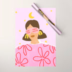 One More Minute Please Wrapping Paper Gallery Image 1