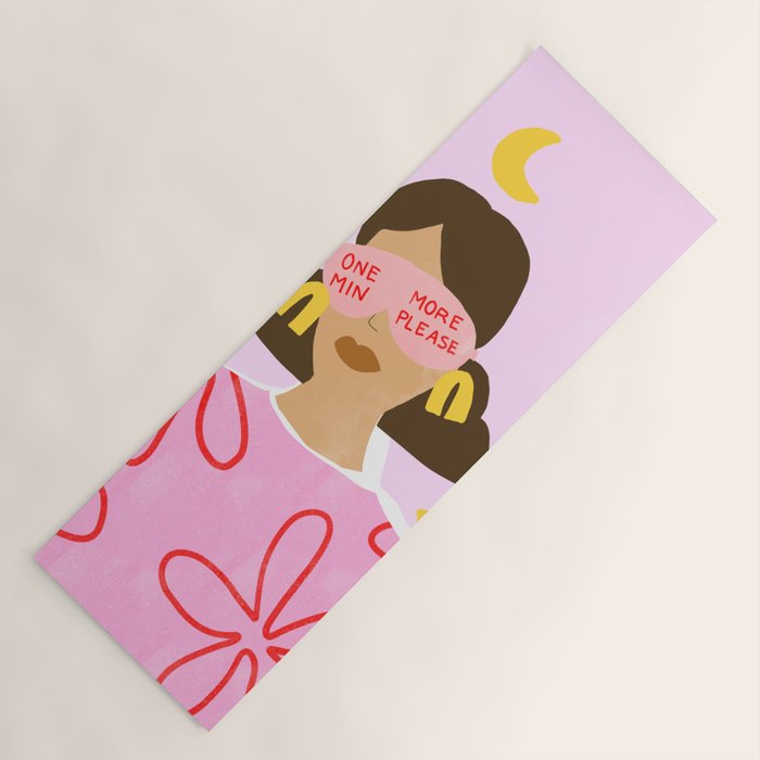 One More Minute Please Yoga Mat Gallery Image 1