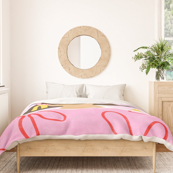 One More Minute Please Duvet Cover Gallery Image 3