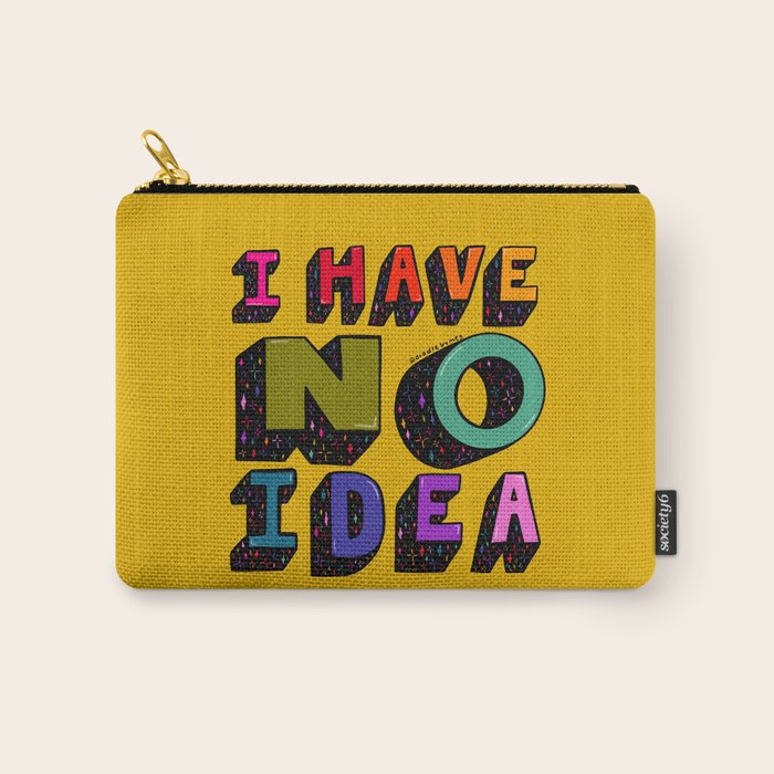 No Idea Carry All Pouch Gallery Image 1
