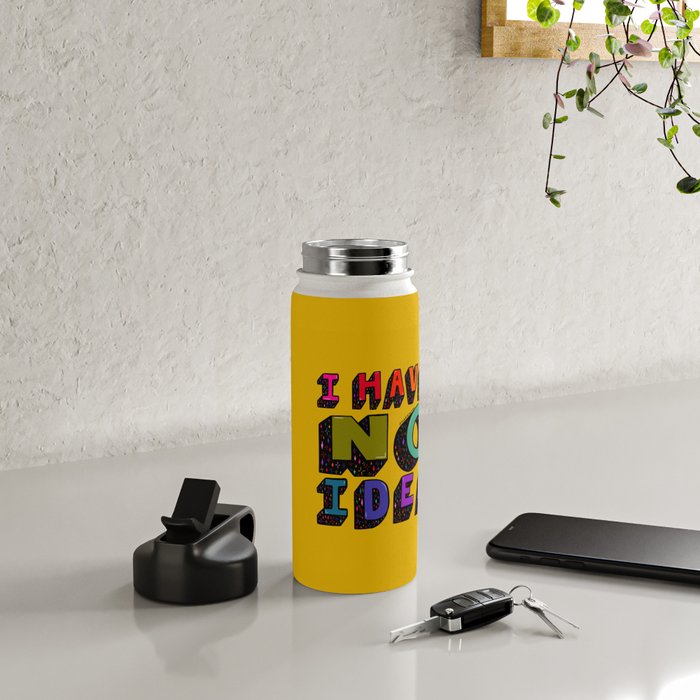 No Idea Water Bottle Gallery Image 4