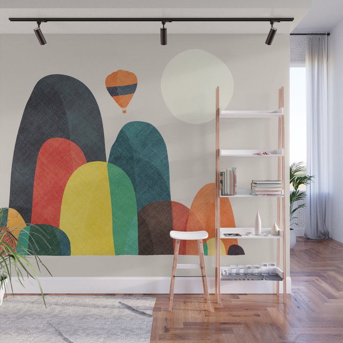 Wanderlust Wall Mural Gallery Image 1