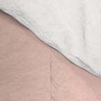 Color Block Blush Pink Mustard Yellow Comforter Gallery Image 4