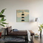 Lighthouse Wood Wall Art Gallery Image 2