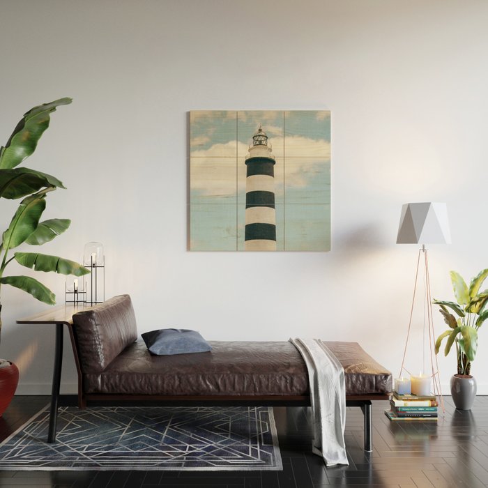 Lighthouse Wood Wall Art Gallery Image 2