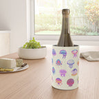 Jellyfish Day - pastel Wine Chiller Gallery Image 4