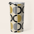 Mid Century Modern Half Circle Pattern 581 Winter Travel Mug Gallery Image 3