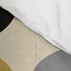 Mid Century Modern Half Circle Pattern 581 Winter Comforter Gallery Image 4