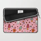Spooky Mushroom Print Laptop Sleeve Gallery Image 2