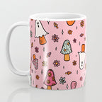 Spooky Mushroom Print Coffee Mug Gallery Image 3