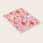 Spooky Mushroom Print Notebook Gallery Image 3