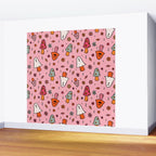 Spooky Mushroom Print Wall Mural Gallery Image 2