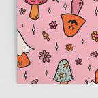 Spooky Mushroom Print Poster Gallery Image 3