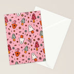 Spooky Mushroom Print Stationery Card Gallery Image 2