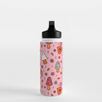 Spooky Mushroom Print Water Bottle Gallery Image 3