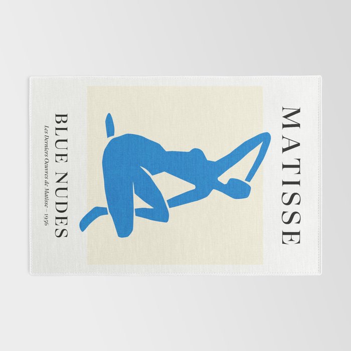 Nude III | Henri Matisse Blue Nude Series Rug Gallery Image 2