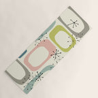 Mid Century Modern Shapes #society6 #buyart Yoga Mat Gallery Image 1