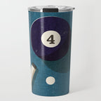 BILLIARDS / Ball 4 Travel Mug Gallery Image 1