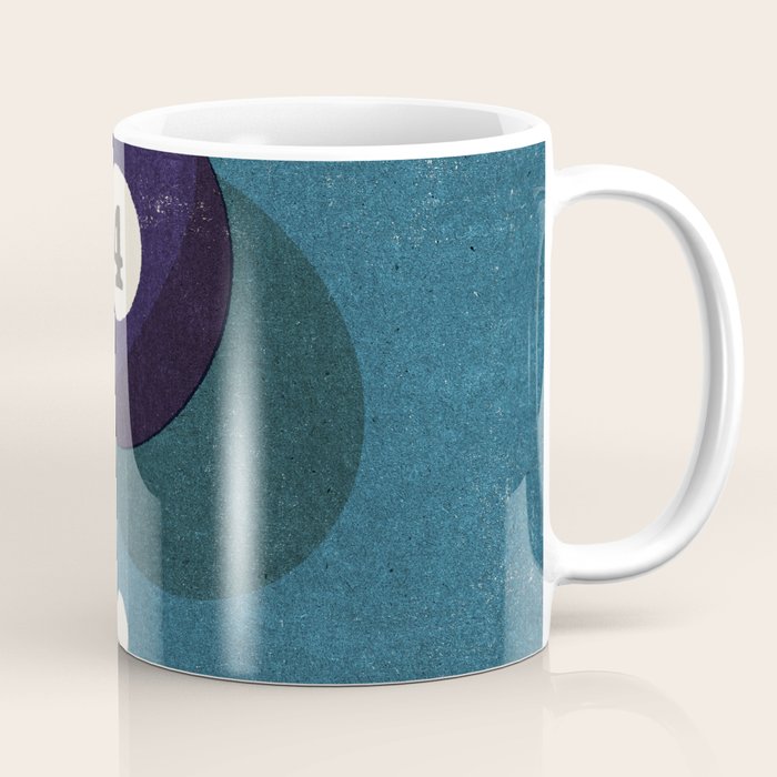 BILLIARDS / Ball 4 Coffee Mug Gallery Image 1