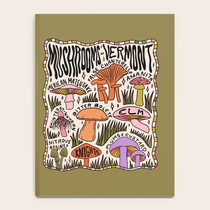 Mushrooms of Vermont Notebook Gallery Image 4