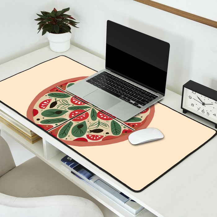 Pizza Party Desk Mat Gallery Image 2