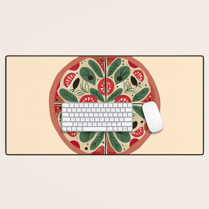 Pizza Party Desk Mat Gallery Image 1