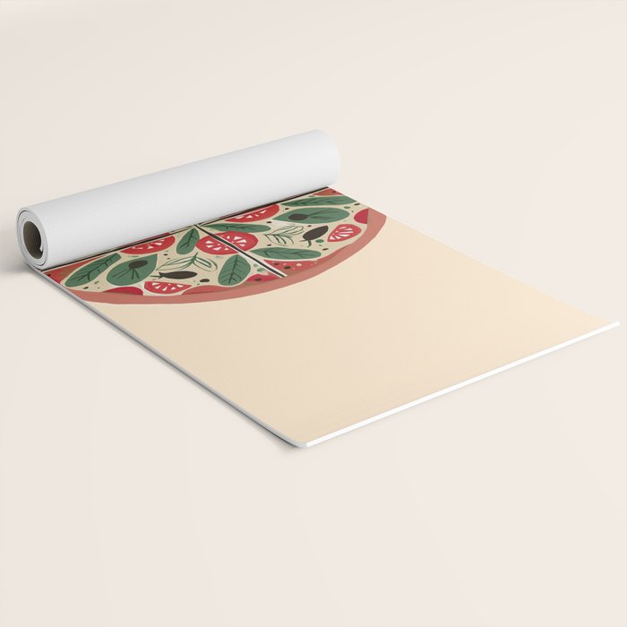 Pizza Party Yoga Mat Gallery Image 2