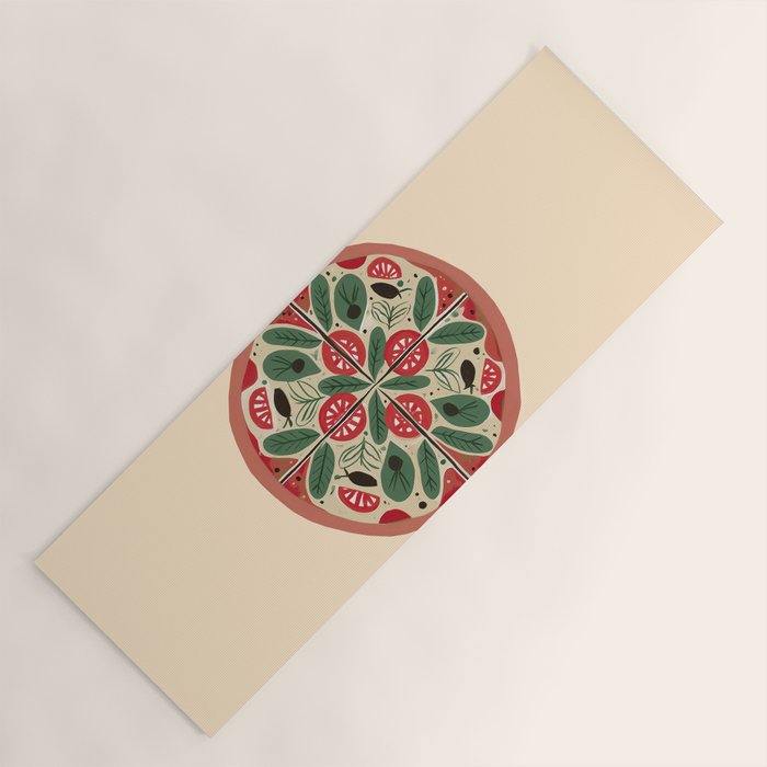 Pizza Party Yoga Mat Gallery Image 1