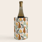 Spring Cheetah Pattern I - Green and Yellow Wine Chiller Gallery Image 3