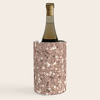 Rose Gold Glitter Sequin Wine Chiller Gallery Image 2