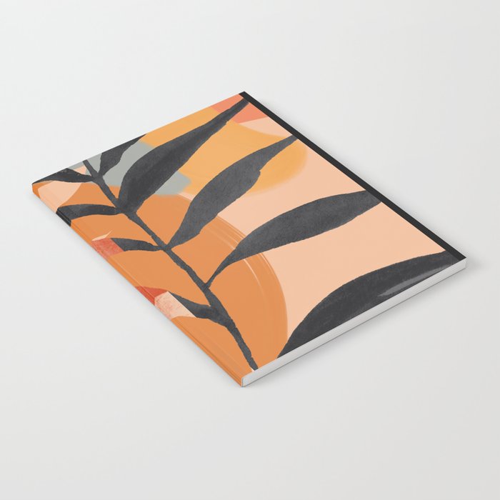 Abstract Art Tropical Leaves 108 Notebook Gallery Image 1
