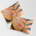Abstract Art Tropical Leaves 108 Pillow Sham Gallery Image 3