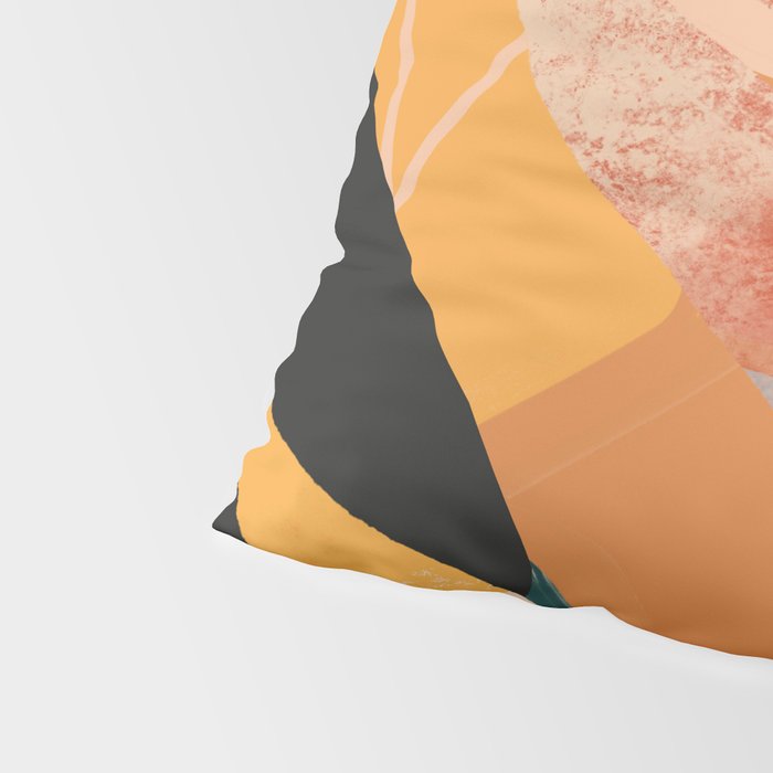 Abstract Art Tropical Leaves 108 Pillow Sham Gallery Image 4