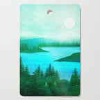 Lake Morning Cutting Board Gallery Image 1