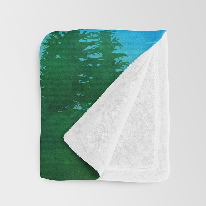 Lake Morning Throw Blanket Gallery Image 3