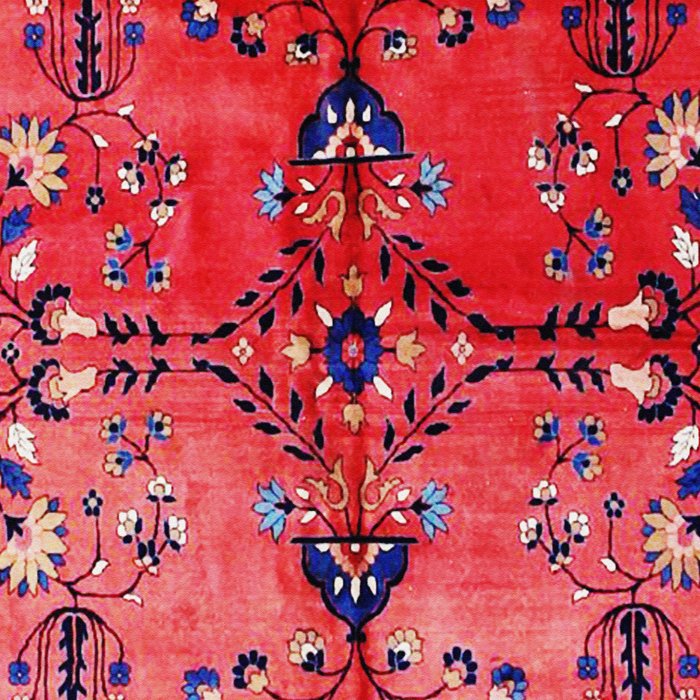 Antique Tabriz Persian Rug Print With Red Field Coffee Mug Gallery Image 2